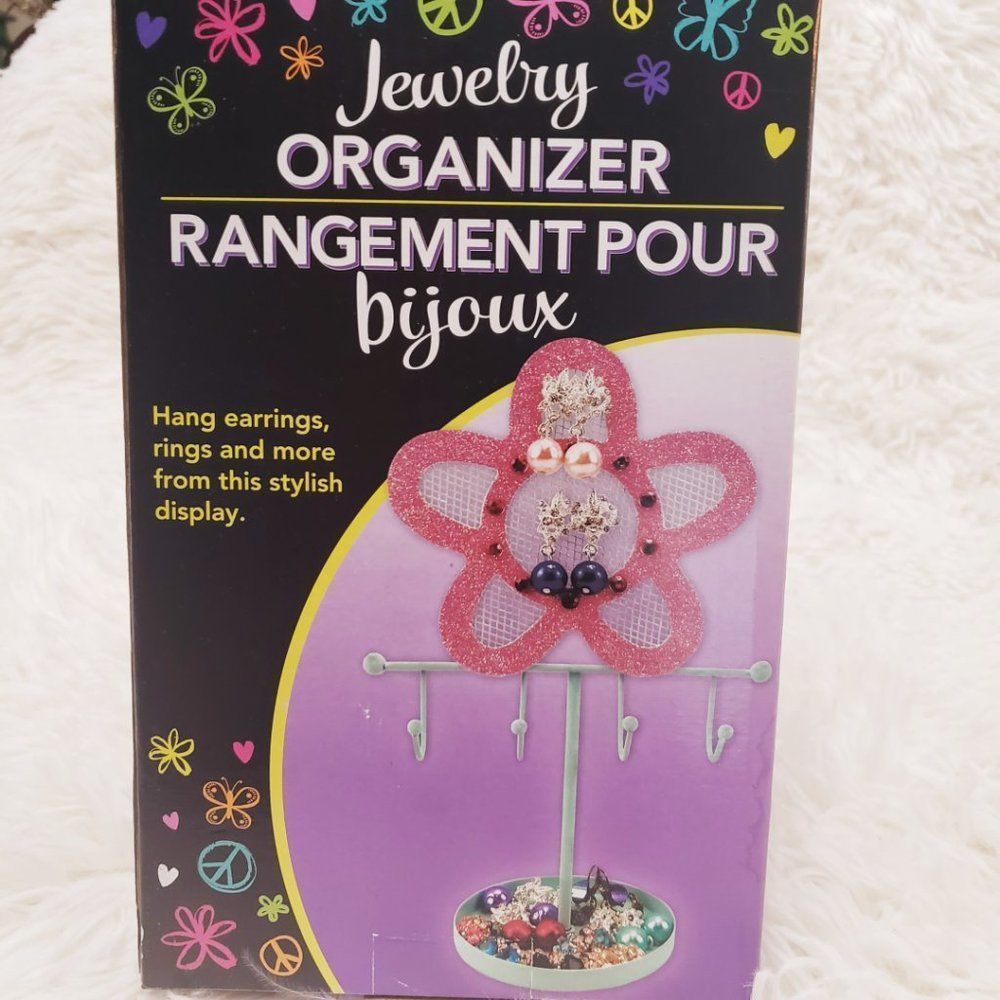 Flower Shimmer Jewerly Organizer